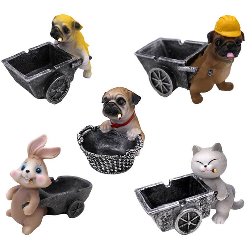 Smoking Animal Ashtray | Assorted Designs product image